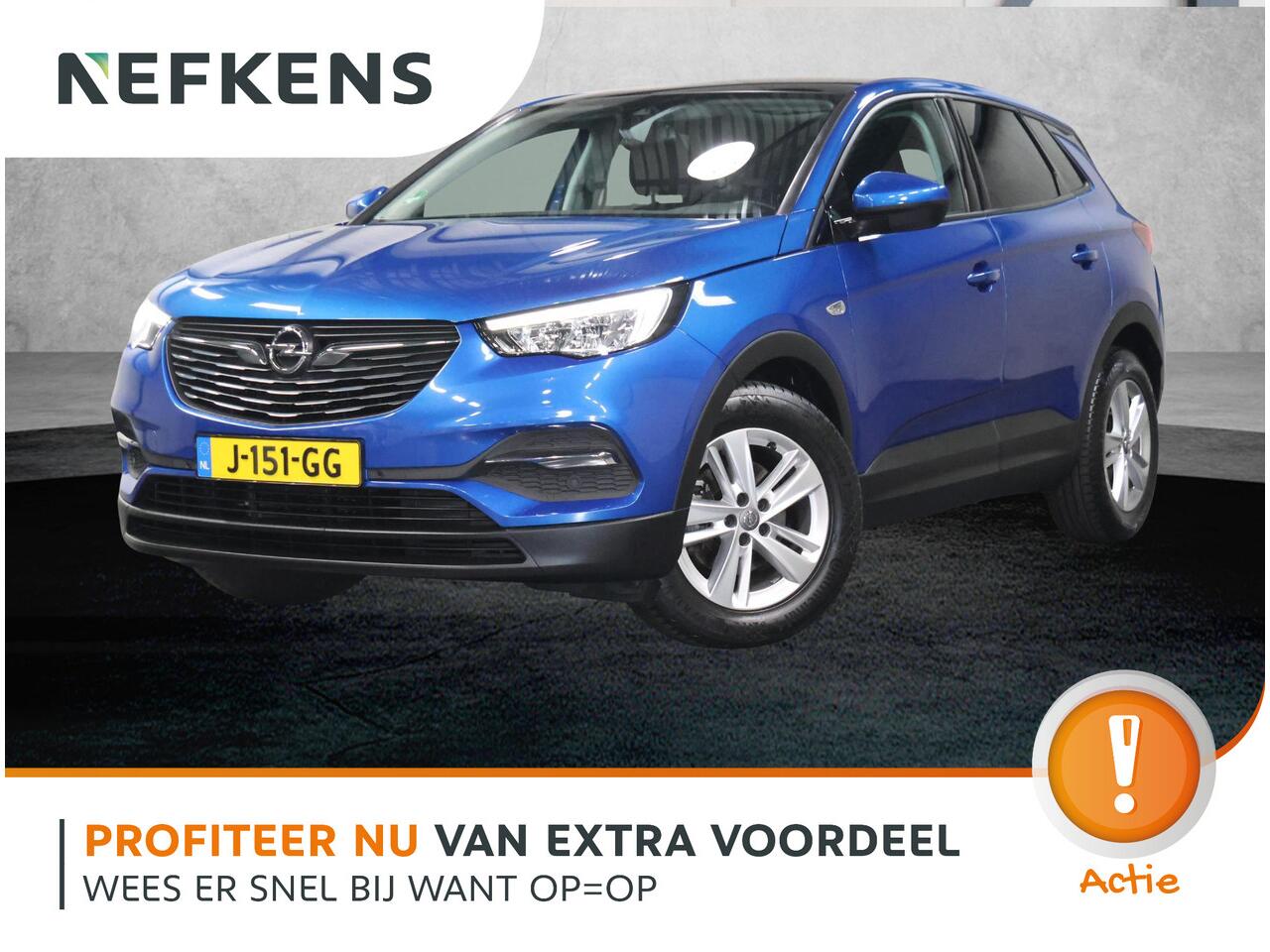 Opel Grandland X 130PK Edition | 1ste eigenaar | Glazen dak | Navigatie | Cruise Control | Climate Control | LED | Armsteun | Parkeersensoren | Isofix | Privacy Glass | AUTOMAAT |