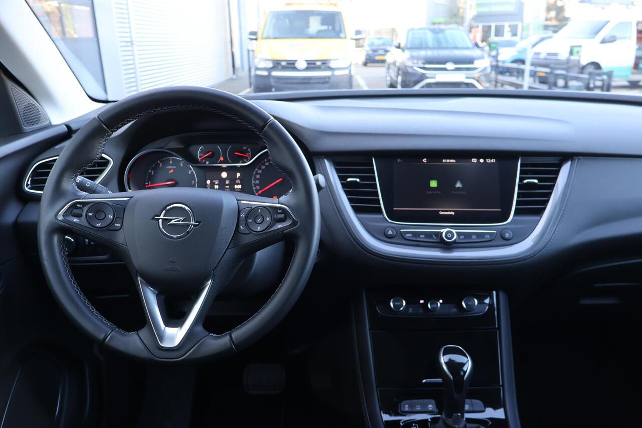 Opel Grandland X 1.2 Turbo Innovation 1e Eigenaar | Volledig Onderh | BTW | NL-Auto | Camera | Navi | Carplay | Elek Klep | Climate | Cruise | DAB | Full Led | Keyless | Bots | PDC |