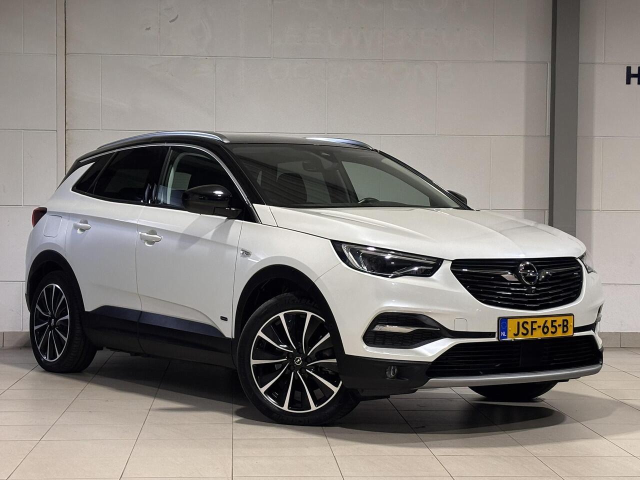 Opel Grandland X Ultimate+ 1.6 HYbrid4 PHEV 300pk 4x4 e-EAT8 | NAPPA LEDER | TREKHAAK | 360° CAMERA | NAVI PRO | FULL LED | ISOFIX | KEYLESS | ELEK. A.KLEP |