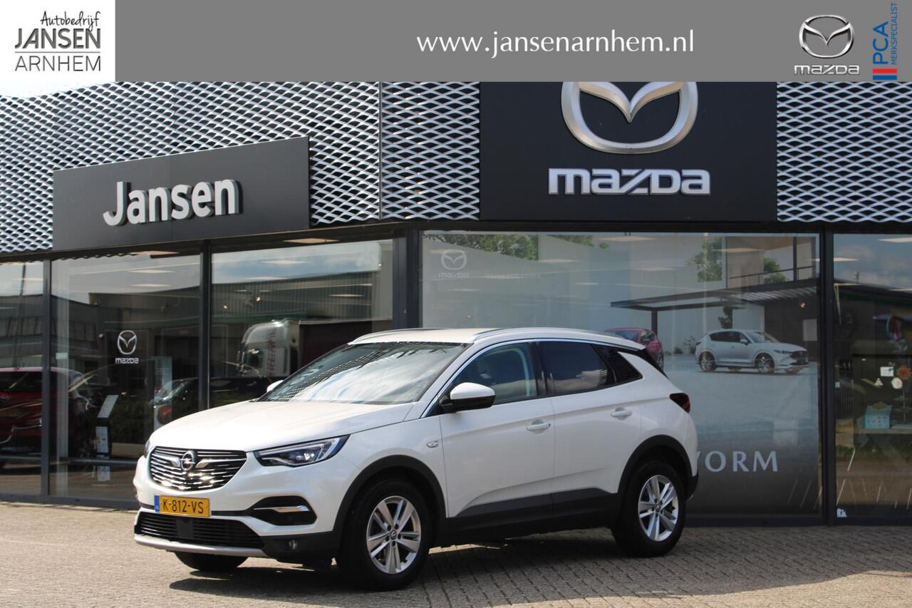 Opel Grandland X 1.2 Turbo Business Elegance , Automaat, Navi, Apple Carplay, 360 Camera, Clima, Cruise, PDC, Half Leder, LKA, LMV 17 Inch