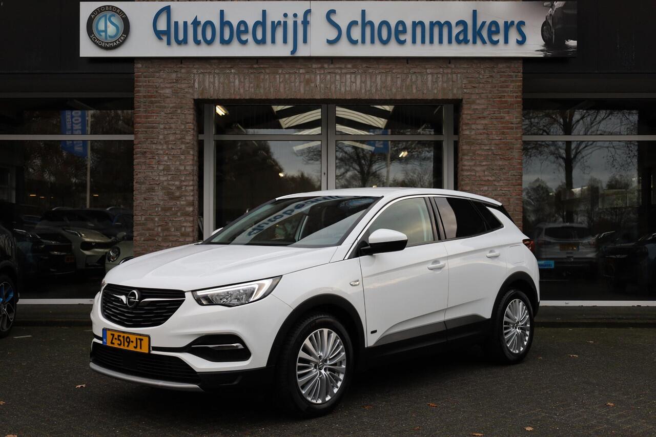 Opel Grandland X 1.6 Turbo Hybrid Ultimate PHEV CARPLAY HALF-LEER 2xPDC CRUISE NAVI CLIMA 18"LMV+ALL-SEASONS! ELEC.ACHTERKLEP ENZ.