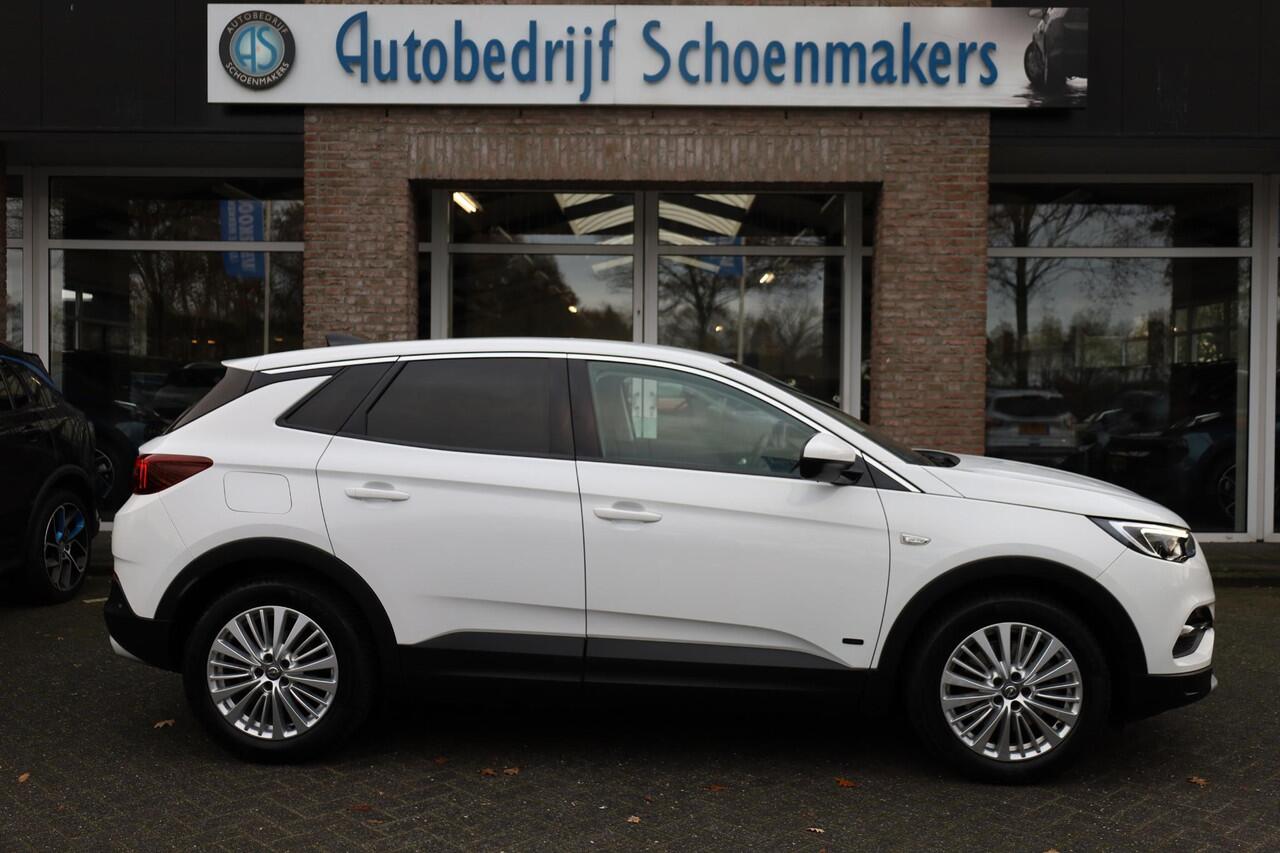 Opel Grandland X 1.6 Turbo Hybrid Ultimate PHEV CARPLAY HALF-LEER 2xPDC CRUISE NAVI CLIMA 18"LMV+ALL-SEASONS! ELEC.ACHTERKLEP ENZ.