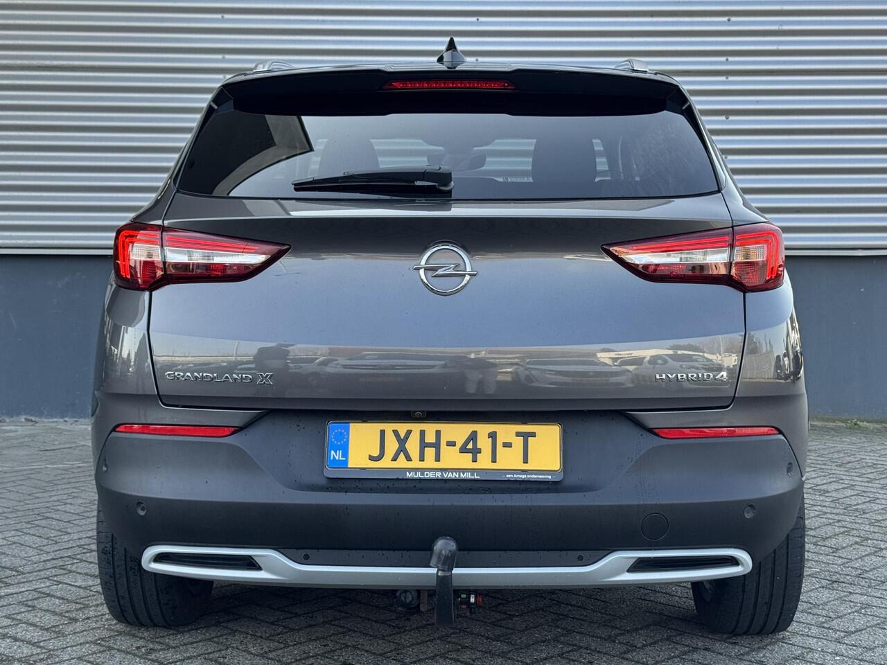 Opel Grandland X Ultimate+ 1.6 HYbrid4 PHEV 300pk 4x4 e-EAT8 | NAPPA LEDER | TREKHAAK | ADAPTIVE CRUISE | 360° CAMERA | NAVI PRO | FULL LED | ISOFIX | KEYLESS | ELEK. A.KLEP |