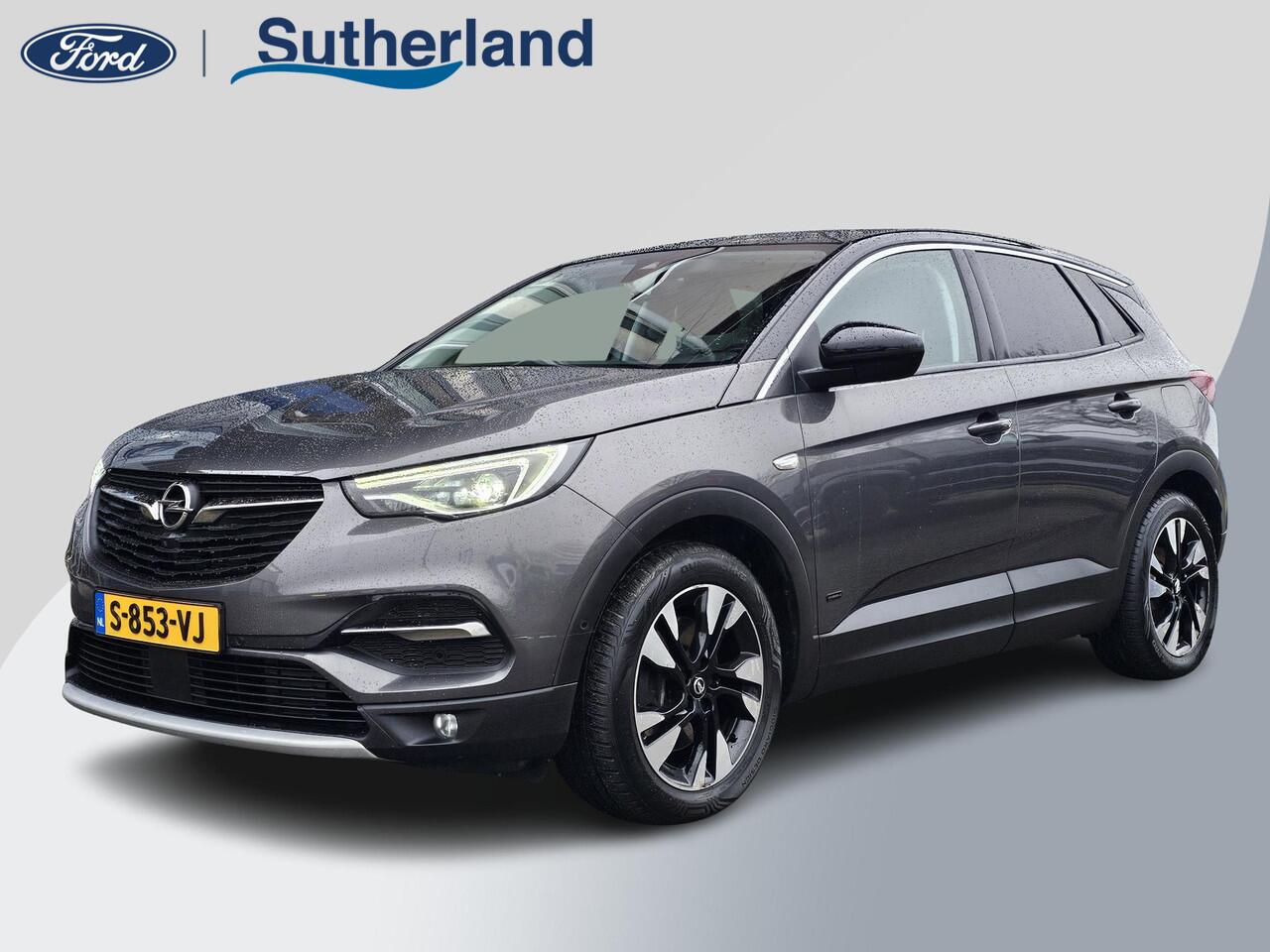 Opel Grandland X 1.6 Turbo Hybrid4 Ultimate Plug in hybrid | Stoelverwarming | Elektrisch bedienbare achterklep | Achteruitrijcamera | Half leder | LED verlichting | Trekhaak | PDC v+a