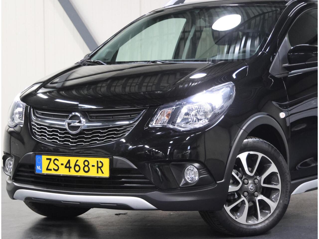 Opel KARL 1.0 Rocks Online Edition | 1ste eigenaar | Navigatie | AppleCarPlay/AndroidAuto | Parkeersensoren | Airco | Cruise Control | LMV | Isofix | Privacy Glass | Buitenspiegels Elektrisch Verstelbaar | Centrale Deurvergrendeling met Afstandsbediening |