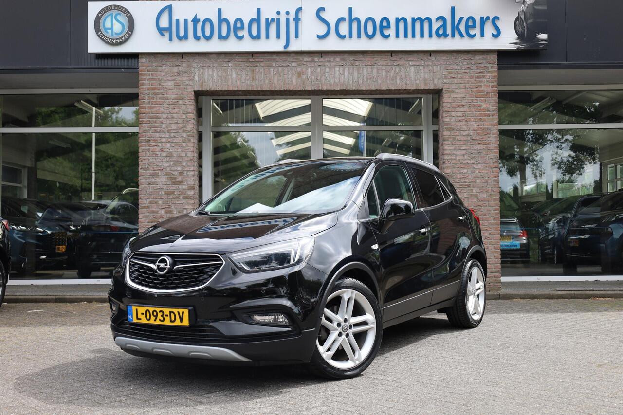 Opel MOKKA X 1.4 Turbo LEER TREKHAAK-AFN STOEL/STUURVERW. CARPLAY CAMERA PANO CRUISE CLIMA NAVI VOICE ELEC-VERST-STOELEN 2XPDC 19''LMV