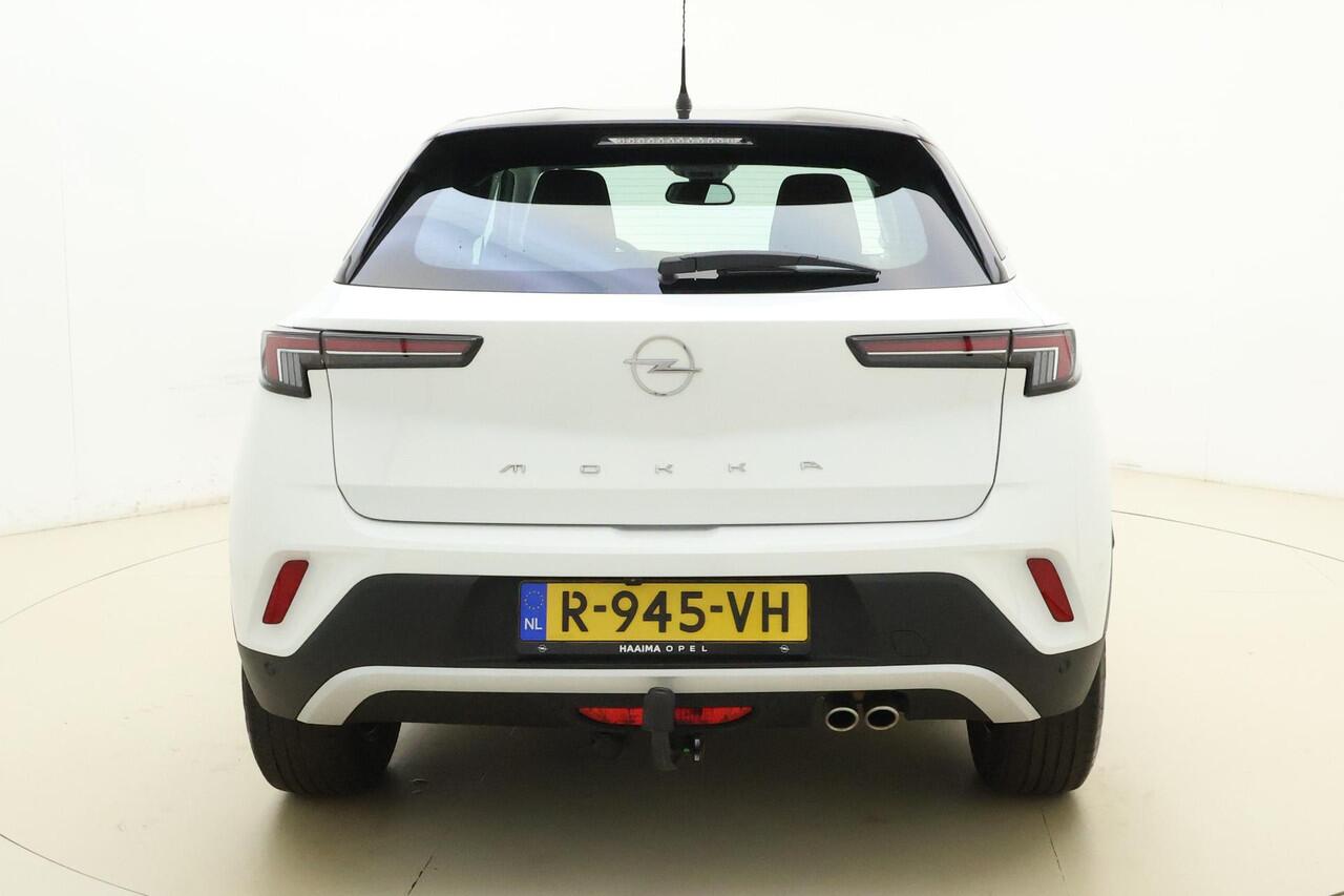 Opel MOKKA 1.2 Turbo 130pk Automaat Elegance | Lederen bekleding | Trekhaak | Camera | Keyless | Navigatie | Stoel- en Stuurverwarming | Zwart dak