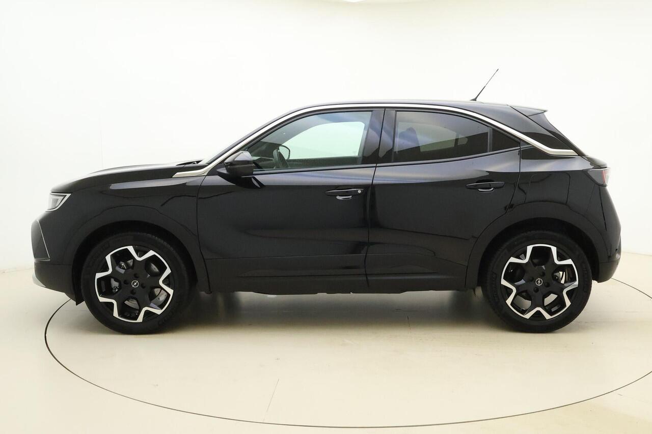 Opel MOKKA Mokka-e Ultimate 50-kWh 11kw | SOH 96,2% | Navigatie | Adapt. Cruise control | Keyless | Camera | Parkeersensoren | Matrix koplampen | Warmtepomp | Stoel- en stuurverwarming | Dealer onderhouden | 18 " lichtmetalen velgen