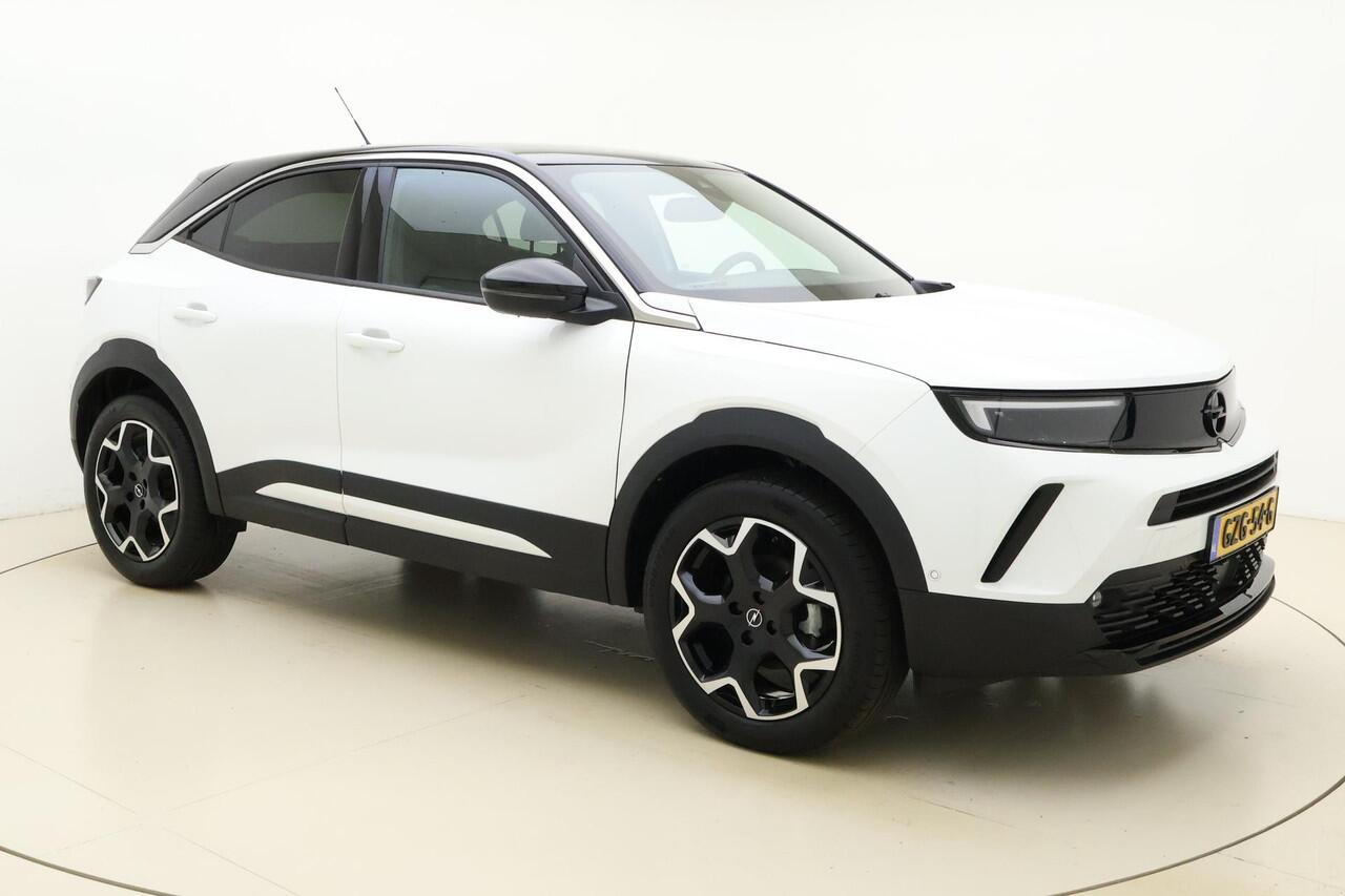Opel MOKKA 1.2 Turbo Ultimate 130 PK Automaat | Climate control | Keyless | Navigatie via Appla Carplay | Alcantara bekleding | Zwart dak | Lichtmetalen velgen