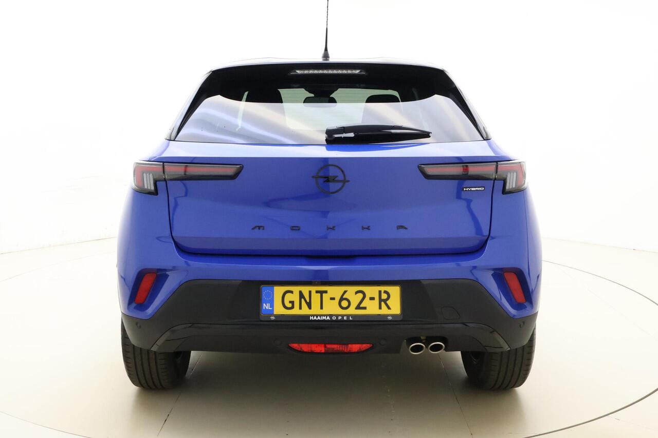 Opel MOKKA 1.2 Turbo 136pk Hybrid Automaat GS | Navigatie | Camera | Climate control | Zwart dak | Lichtmetalen velgen black | Parkeersensoren | Bluetooth | Cruise control