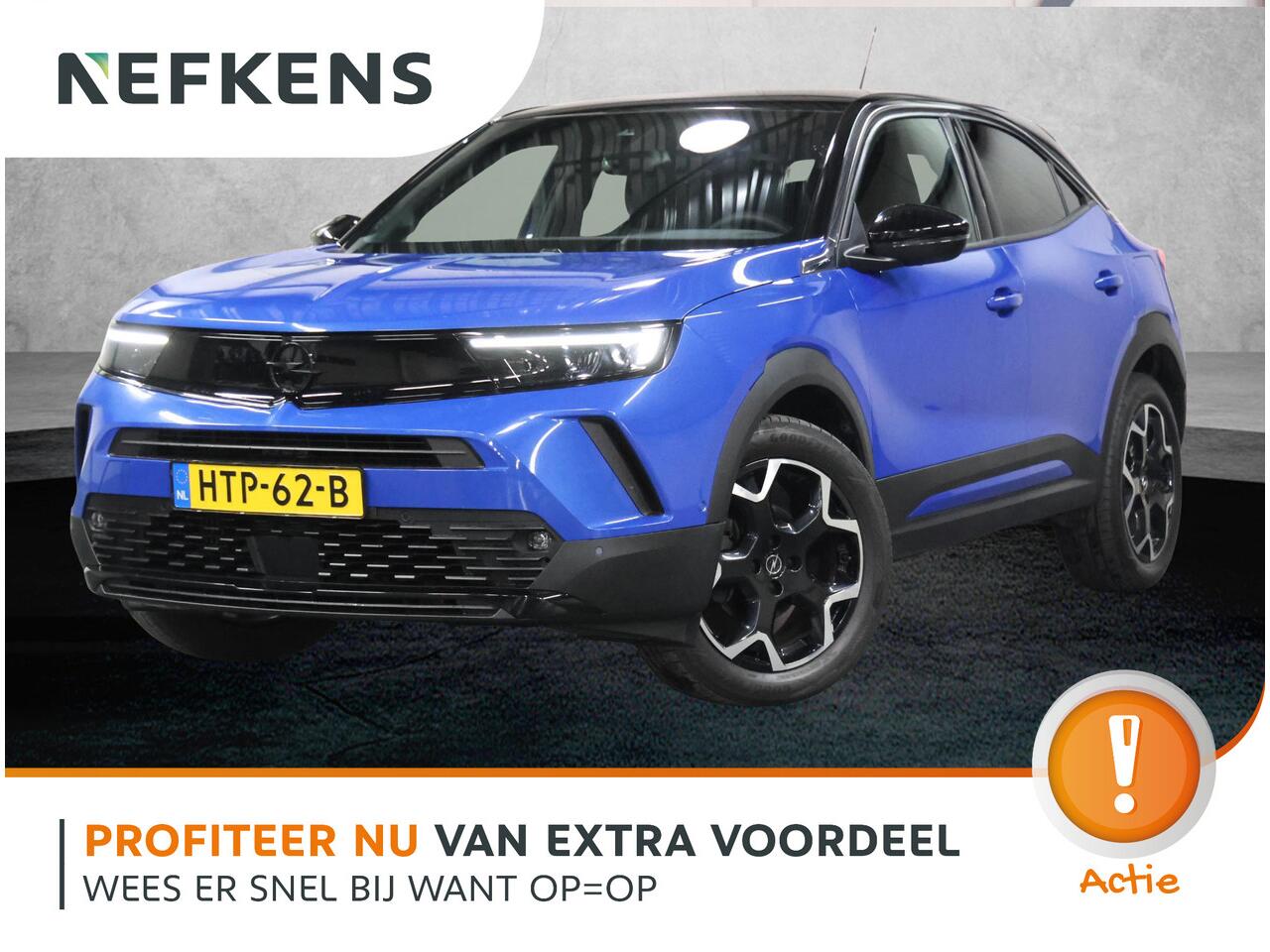 Opel MOKKA 1.2 Turbo Ultimate 130PK Automaat | Navigatie | Airco | Climate Control | Adaptieve Cruise Control | Achteruitrijcamera | Massage stoelen voor | Alcantara Bekleding | Keyless Entry/Start | Dodehoek Detectie | LED koplampen | Lichtmetalen Velgen 18" | Appl