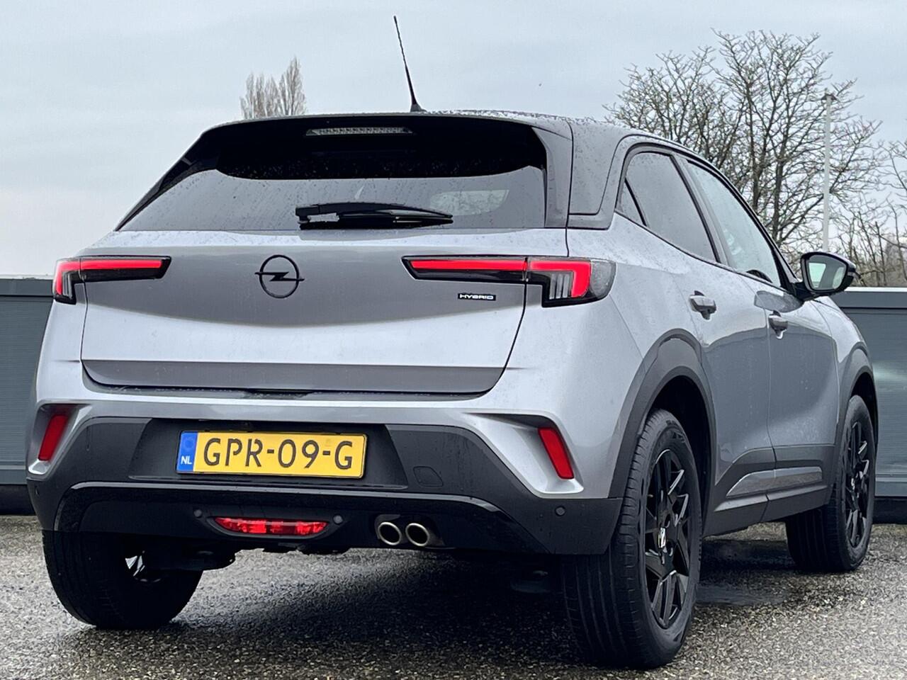 Opel MOKKA GS 1.2 Turbo Hybrid 145pk | ALCANTARA / LEDER | STOELMASSAGE | BLACK PACK | TWO-TONE! | 180° CAMERA | NAVI PRO | ISOFIX | APPLE CARPLAY / ANDROID AUTO |