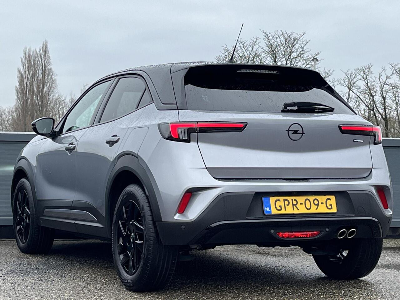 Opel MOKKA GS 1.2 Turbo Hybrid 145pk | ALCANTARA / LEDER | STOELMASSAGE | BLACK PACK | TWO-TONE! | 180° CAMERA | NAVI PRO | ISOFIX | APPLE CARPLAY / ANDROID AUTO |