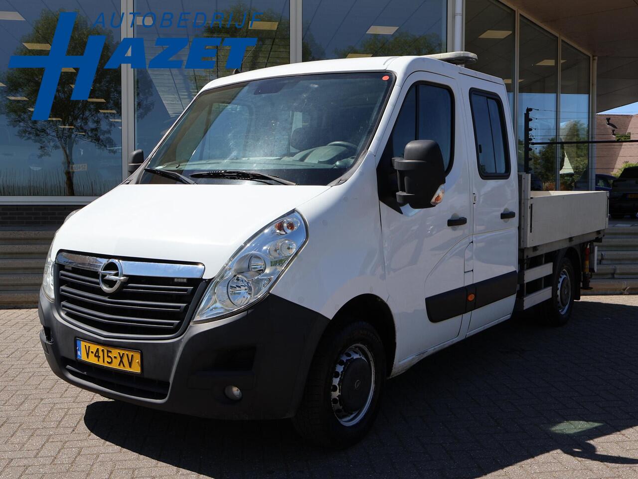 Opel MOVANO 2.3 CDTI BITURBO 145 PK HIAB 017T LAADKRAAN OPEN LAADBAK PICK-UP