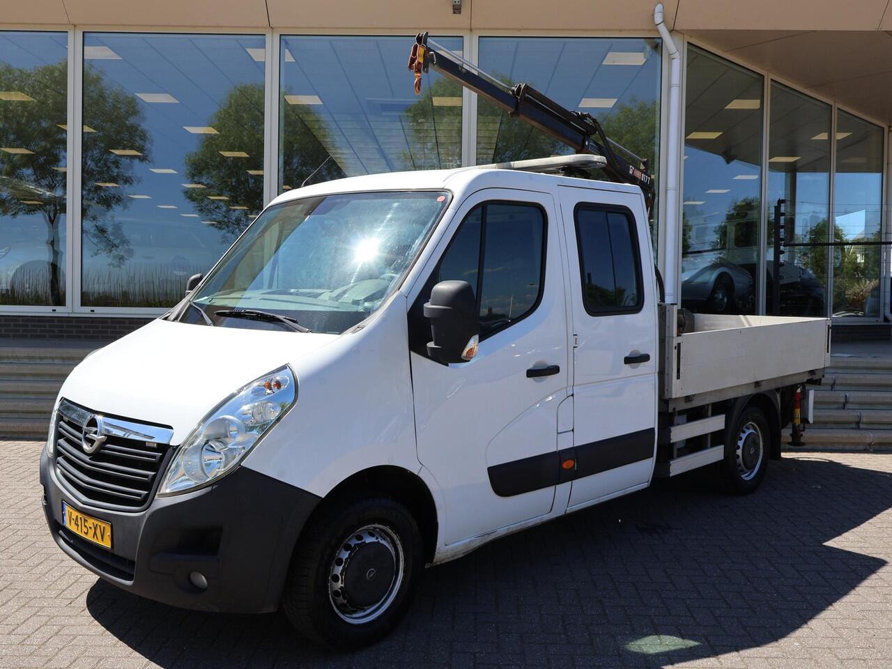 Opel MOVANO 2.3 CDTI BITURBO 145 PK HIAB 017T LAADKRAAN OPEN LAADBAK PICK-UP