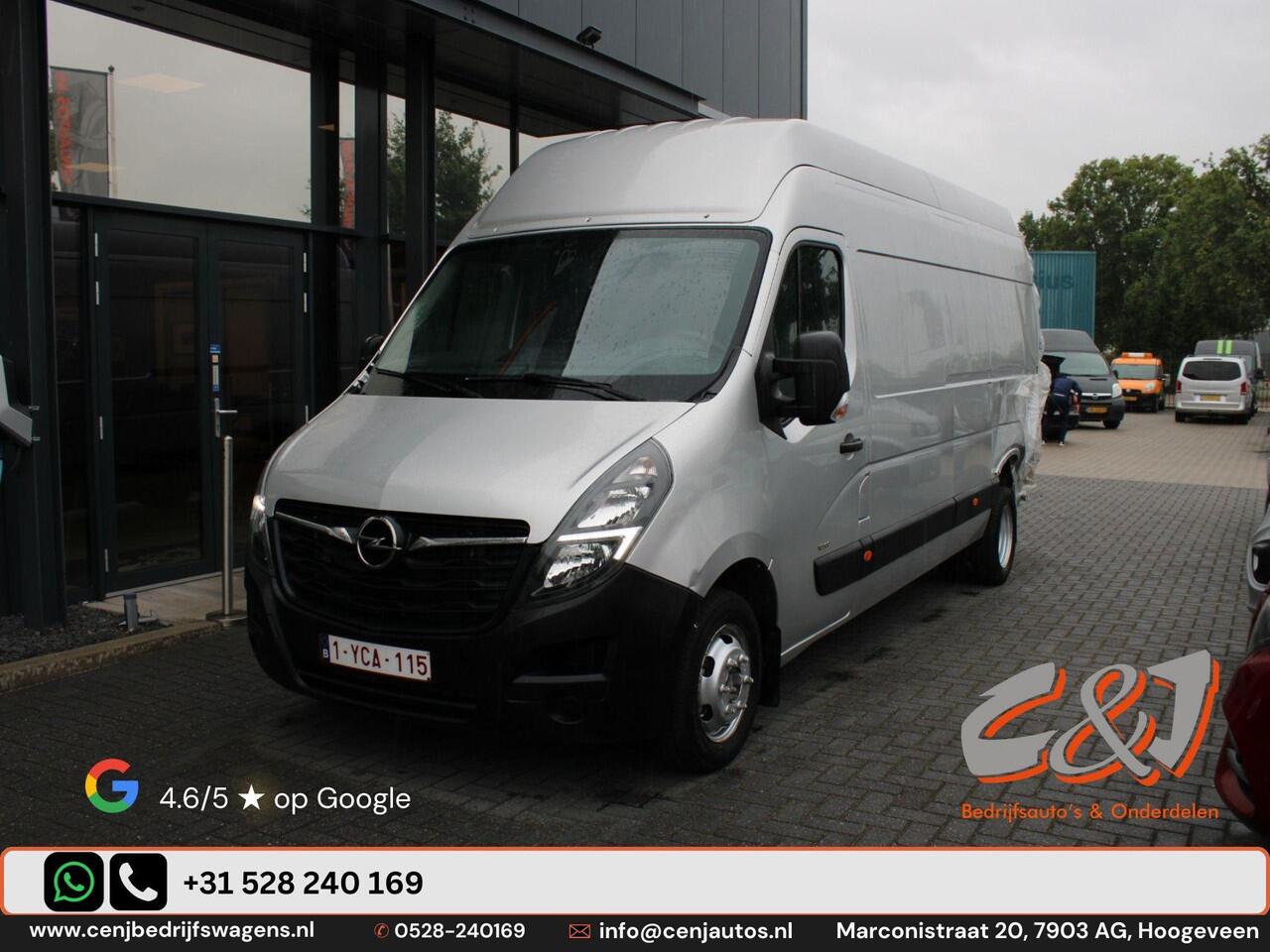 Opel MOVANO 2.3 BiTurbo 120kW RWD L3H3 3.5T dubbel lucht airco 3 zits achterschade