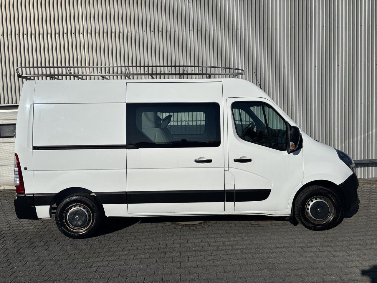 Opel MOVANO 2.3 Turbo L2H2 DC*5PERS*A/C*CRUISE*HAAK*IMPERIAAL*