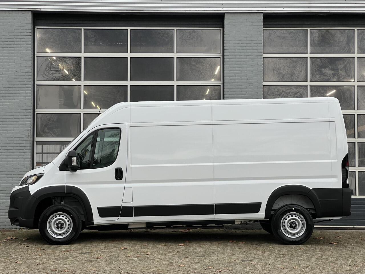 Opel MOVANO Electric L3H2 4.25t Zwaar 110 kWh | 8 jaar garantie | NAVI | Multimedia | Apple Carplay | Android Auto | Achteruitrijcamera | Parkeersensoren achter | Bestuurdersstoel comfort | Armsteun | Bank voorpassagiers | Lederen stuurwiel | Grootlicht assistent | M