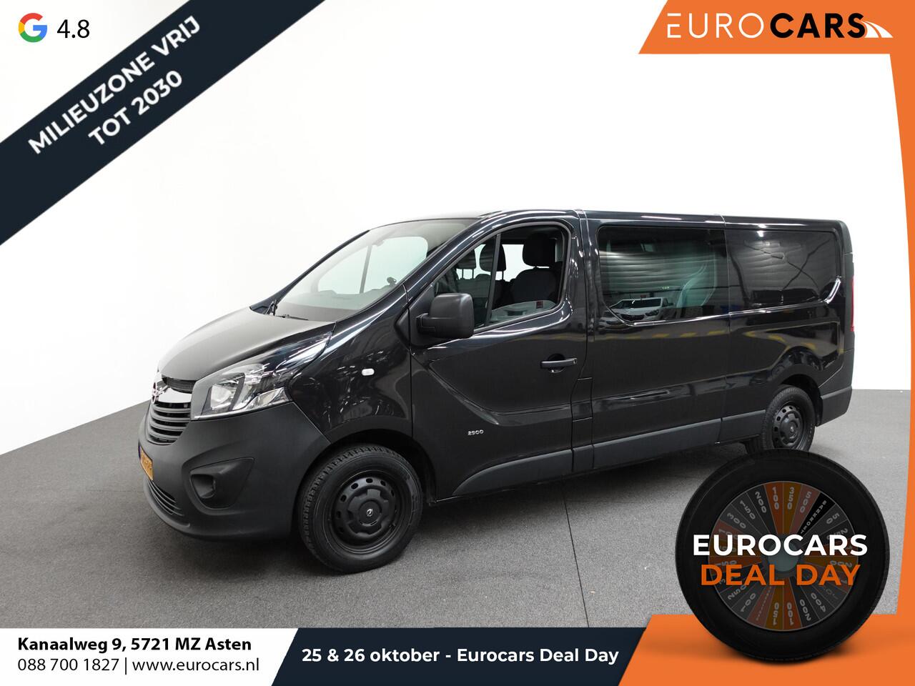 Opel VIVARO 1.6 CDTI L2H1 Dubbele Cabine Edition Dubbele Cabine Navi Airco Bluetooth Schuifdeur 6-Zits