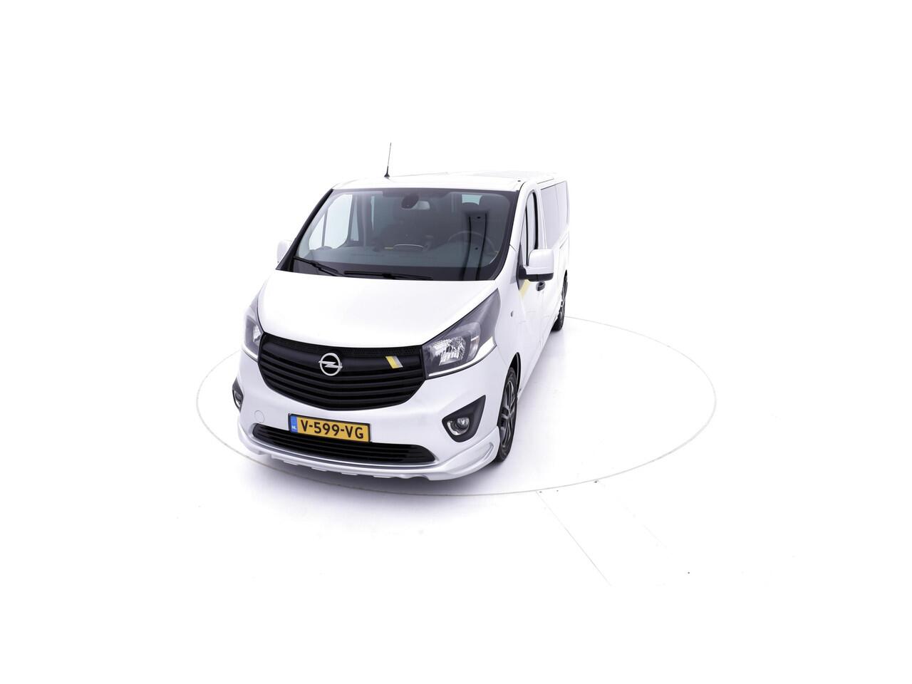 Opel VIVARO 1.6 CDTI L2H1 Dubbele cabine irmscher # 174 luxe leder navi cruise lease 437,- p/md