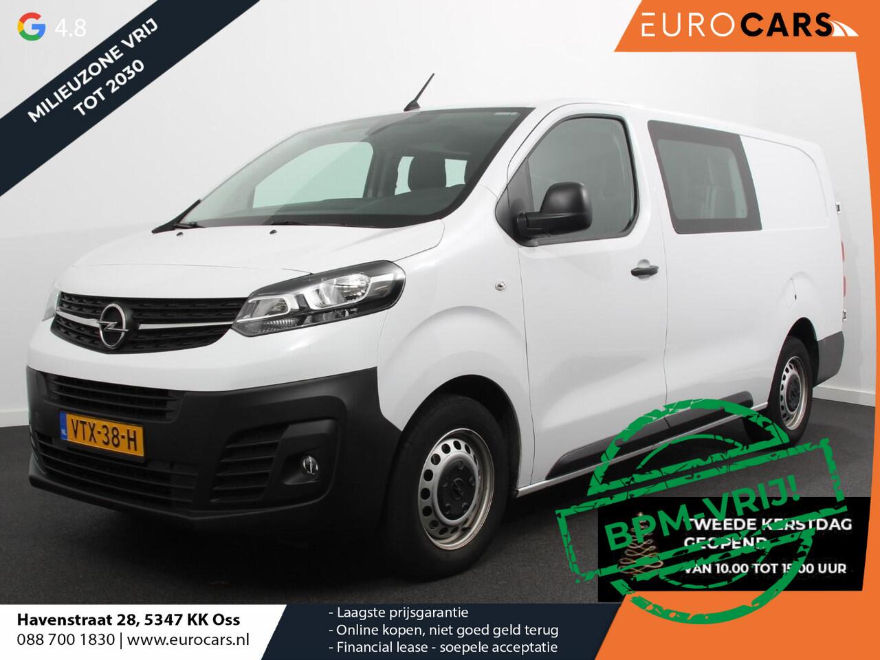 Opel VIVARO 2.0 CDTI Automaat 145 pk L3H1 Dubbele Cabine 6p Edition | Navigatie | Apple Carplay/Android Auto | Airco | Bluetooth | Trekhaak | Betimmering | Cruise Control