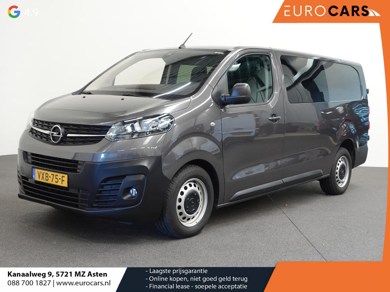 Opel VIVARO 145pk Automaat L3H1 Edition Dubbele Cabine Airco Cruise control Navigatie Trekhaak Carplay Parkeersensoren