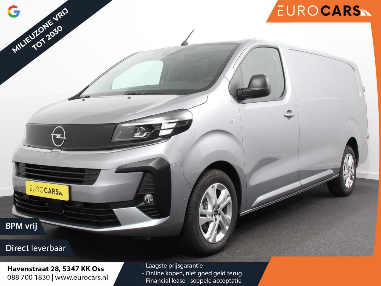 Opel VIVARO 2.0 BlueHDi 180 S&S L3 Automaat Apple Carplay / Android Auto Parkeersensoren V+A Trekhaak Camera Navigatie Cruise Control LED koplampen houten afwerking laadruimte
