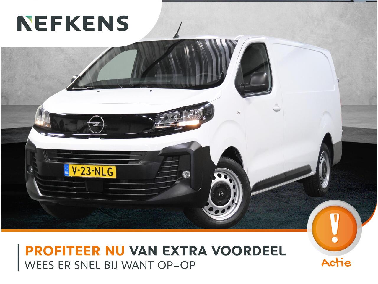 Opel VIVARO 2.0 180PK S&S L3 | 1ste eigenaar | AUTOMAAT | AppleCarPlay/AndroidAuto | Armsteun | 3 Zits | Houtenlaadvloer | Navigatie | Keyless | Stuurverwarming | Climate Control | Cruise Control | Parkeersensoren |