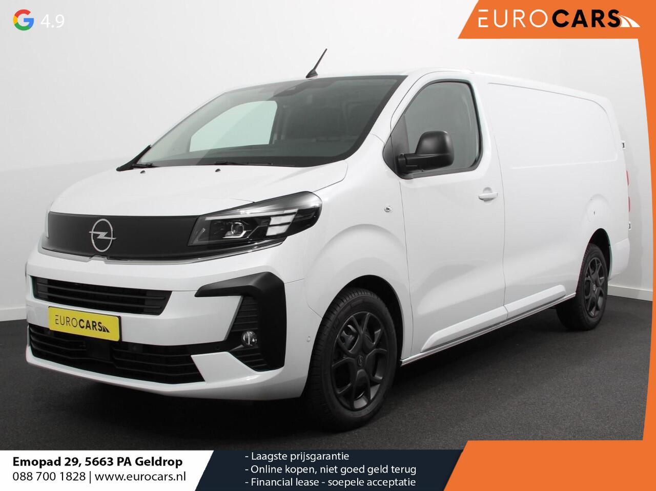Opel VIVARO 1.5 Diesel 120 S&S L3 Apple Carplay / Android Auto Parkeersensoren V+A Trekhaak Camera Navigatie Cruise Control LED koplampen houten afwerking laadruimte