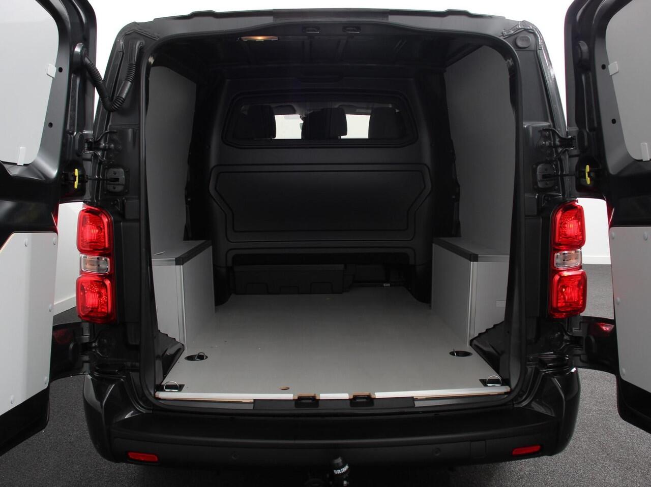 Opel VIVARO 2.0 Diesel 180 S&S L3 Automaat Dubbele Cabine 2 schuifdeuren Android Auto/Apple CarPlay Navigatie Keyless Entry&Start Climate Control Camera Cruise Control Houten afwerking laadruimte Trekhaak lichtmetalen velgen