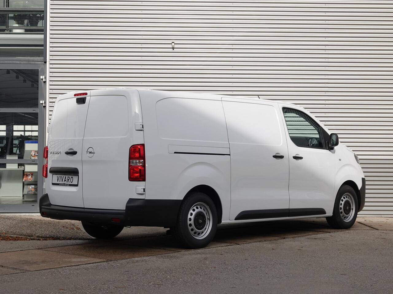 Opel VIVARO Electric L3 75 kWh | 2x schuifdeur | 8 jaar garantie | Dynamic NAV pakket | Apple Carplay | rondom zicht camera's | dodehoek detectie | parkeersensoren voor & achter | Comfort scheidingswand | rijklaarprijs