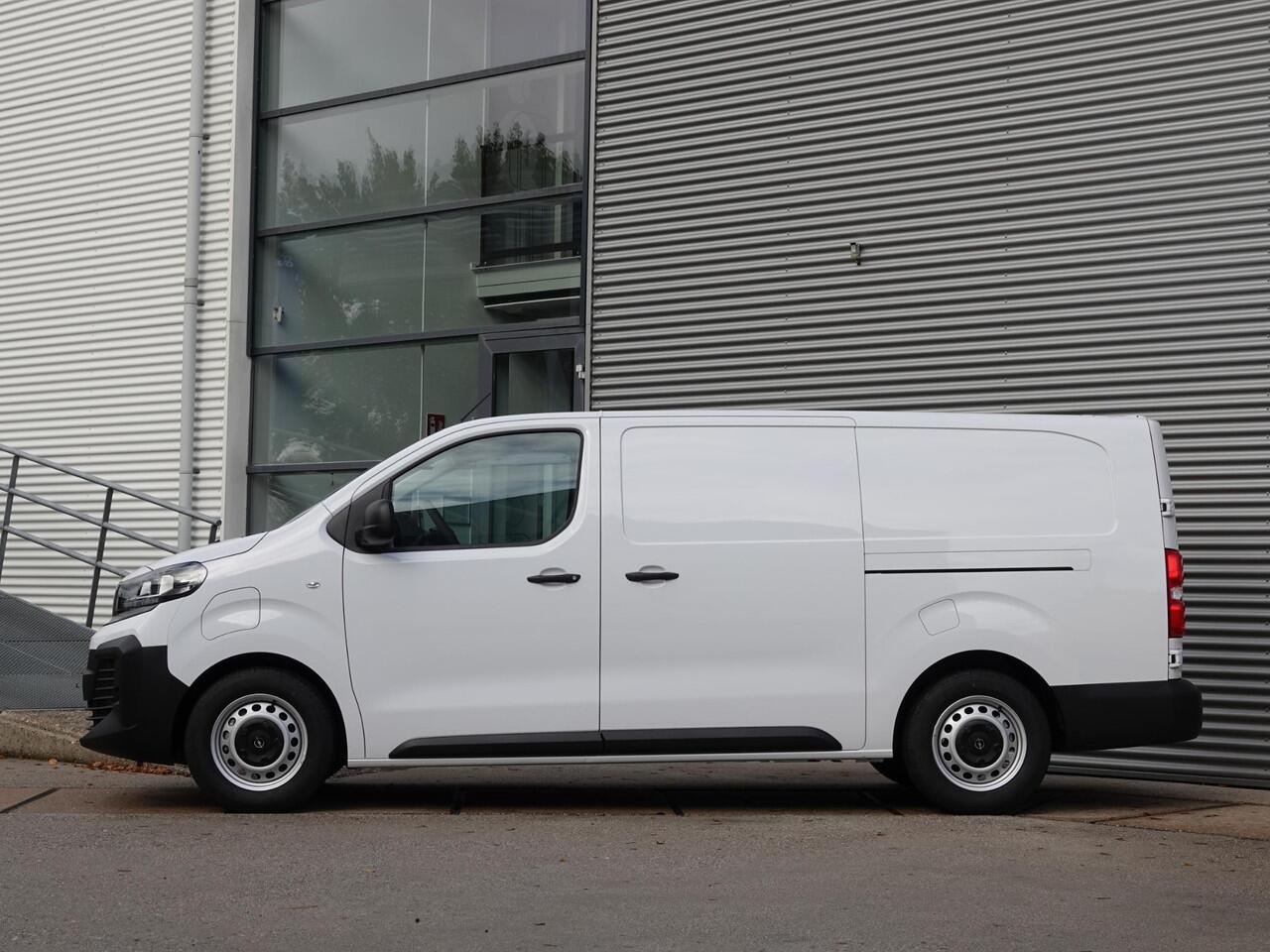 Opel VIVARO Electric L3 75 kWh | 2x schuifdeur | 8 jaar garantie | Dynamic NAV pakket | Apple Carplay | rondom zicht camera's | dodehoek detectie | parkeersensoren voor & achter | Comfort scheidingswand | rijklaarprijs