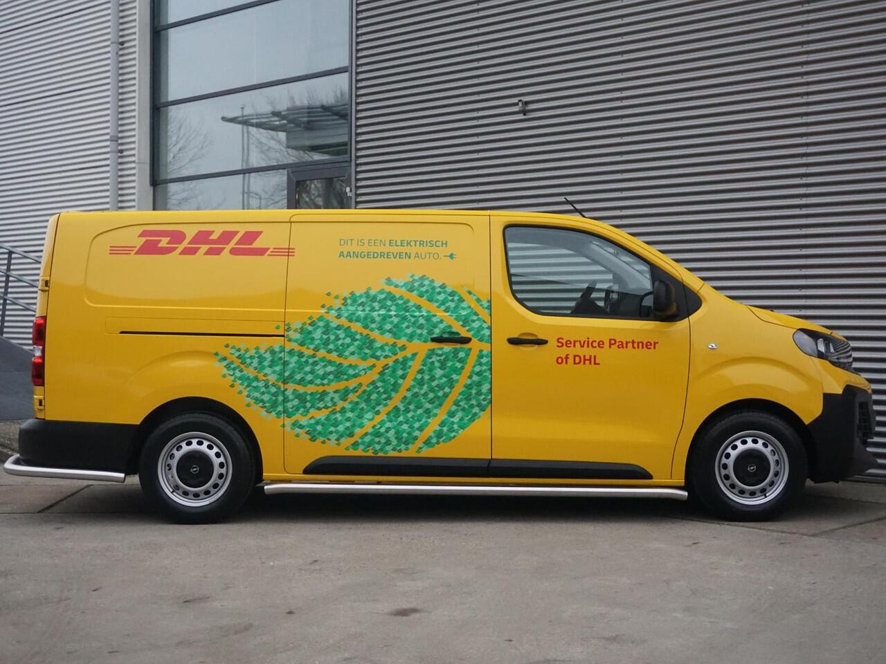 Opel VIVARO Electric L3 50 kWh | tot 8 jaar garantie | inclusief complete DHL subcontractor inrichting | RAL1032
