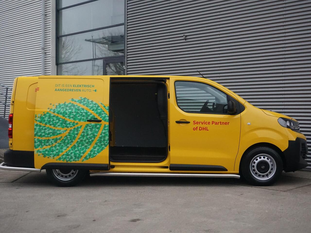 Opel VIVARO Electric L3 50 kWh | tot 8 jaar garantie | inclusief complete DHL subcontractor inrichting | RAL1032