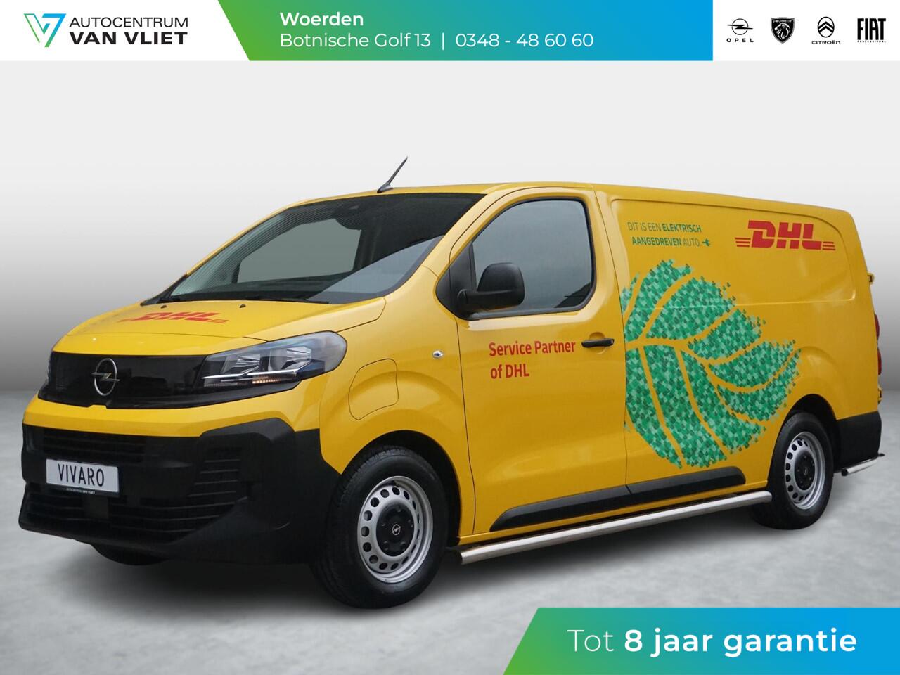 Opel VIVARO Electric L3 75 kWh | tot 8 jaar garantie | inclusief complete DHL subcontractor inrichting | RAL1032
