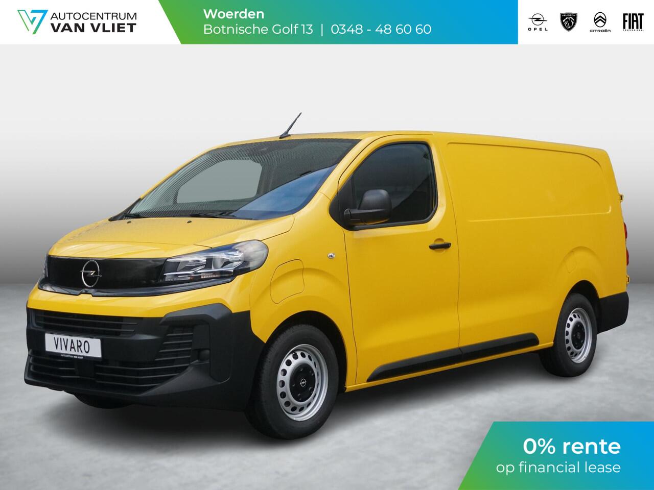 Opel VIVARO Electric L3 75 kWh | 0% rente | tot 8 jaar garantie | Apple Carplay | achteruitrijcamera | Comfort tussenschot | RAL1032