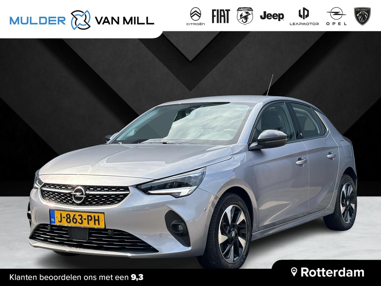 Opel e-Corsa Elegance EV 3-FASEN 50kWh 136pk | 11 KW BOORDLADER | PREMIUM PACK | 180° CAMERA+SENSOREN | NAVI PRO 10" | ISOFIX | DODEHOEK | DAB+ |