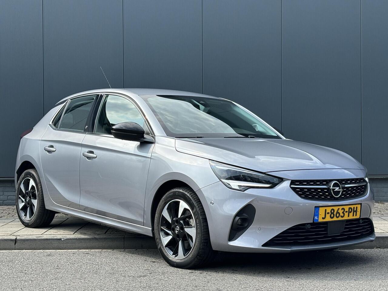 Opel e-Corsa Elegance EV 3-FASEN 50kWh 136pk | 11 KW BOORDLADER | PREMIUM PACK | 180° CAMERA+SENSOREN | NAVI PRO 10" | ISOFIX | DODEHOEK | DAB+ |