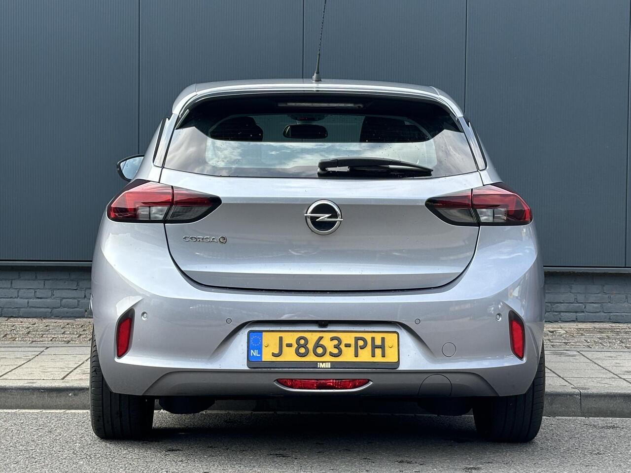 Opel e-Corsa Elegance EV 3-FASEN 50kWh 136pk | 11 KW BOORDLADER | PREMIUM PACK | 180° CAMERA+SENSOREN | NAVI PRO 10" | ISOFIX | DODEHOEK | DAB+ |