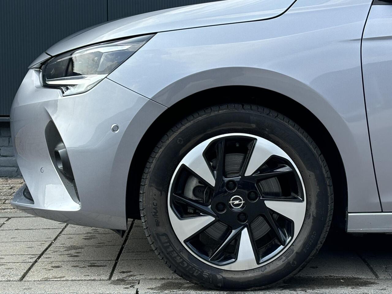 Opel e-Corsa Elegance EV 3-FASEN 50kWh 136pk | 11 KW BOORDLADER | PREMIUM PACK | 180° CAMERA+SENSOREN | NAVI PRO 10" | ISOFIX | DODEHOEK | DAB+ |