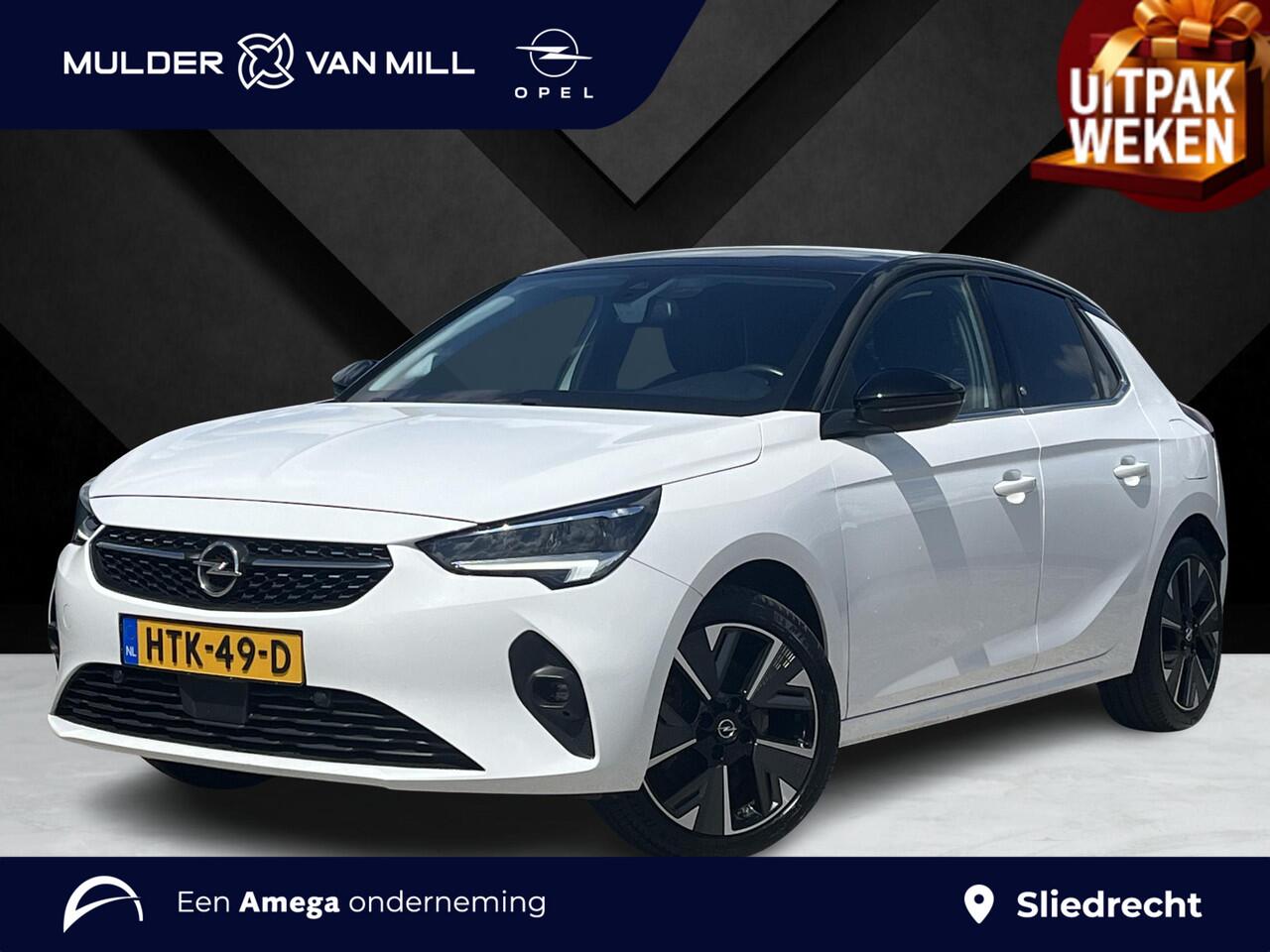 Opel e-Corsa Elegance 3-FASEN 50kWh 136pk | 180° CAMERA + SENSOREN | WINTER PACK | DAB+ | ISOFIX | STOEL- EN STUURVERWARMING | KEYLESS |