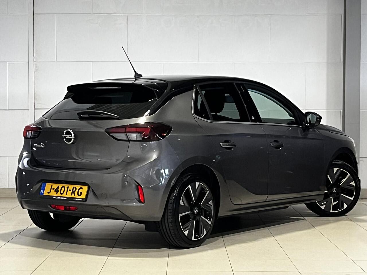 Opel e-Corsa Elegance 3-FASEN 50kWh 136pk | 180° CAMERA + SENSOREN | NAVI PRO | DAB+ | ISOFIX | CLIMATE CONTROL | KEYLESS |