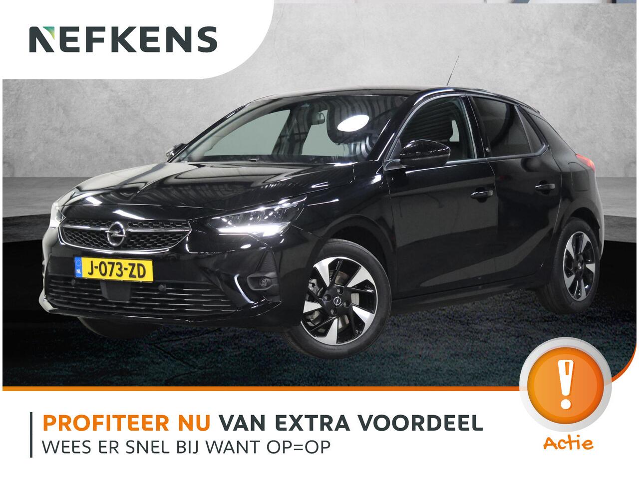 Opel e-Corsa GS Line 50kWh 136PK | 1ste eigenaar | Winterpakket | ACCURAPPORT 93% | Parkeersensoren | Navigatie | AUTOMAAT | AppleCarplay/AndroidAuto | Stoel&Stuur Verwarming | Climate Control | Cruise Control | 10"scherm | Camera | Navigatie | LM velgen | Keyless | 