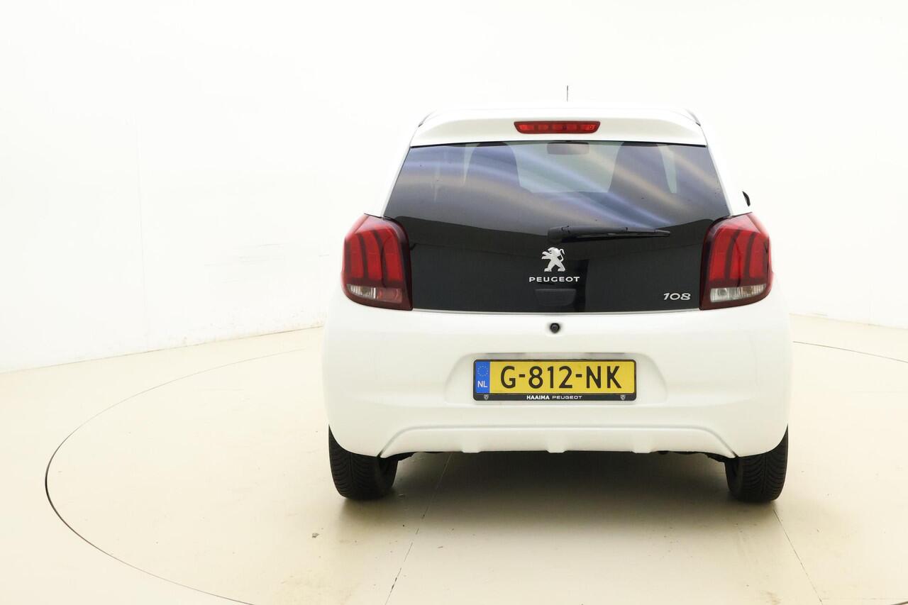 Peugeot 108 1.0 e-VTi Active 72 PK | Handgeschakeld | 5-Deurs | Getinte ramen | Airco | Elektrische ramen | Radio | AUX | USB | Bluetooth | Stuurwielbediening |
