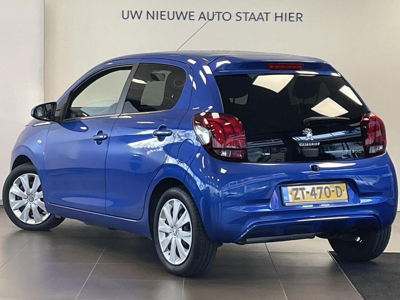 Peugeot 108 5-deurs Active 1.0 e-VTi 72pk | AIRCO | BLUETOOTH | LAGE KM-STAND! | ELEKTRISCH PAKKET | ISOFIX | LEDER STUUR |