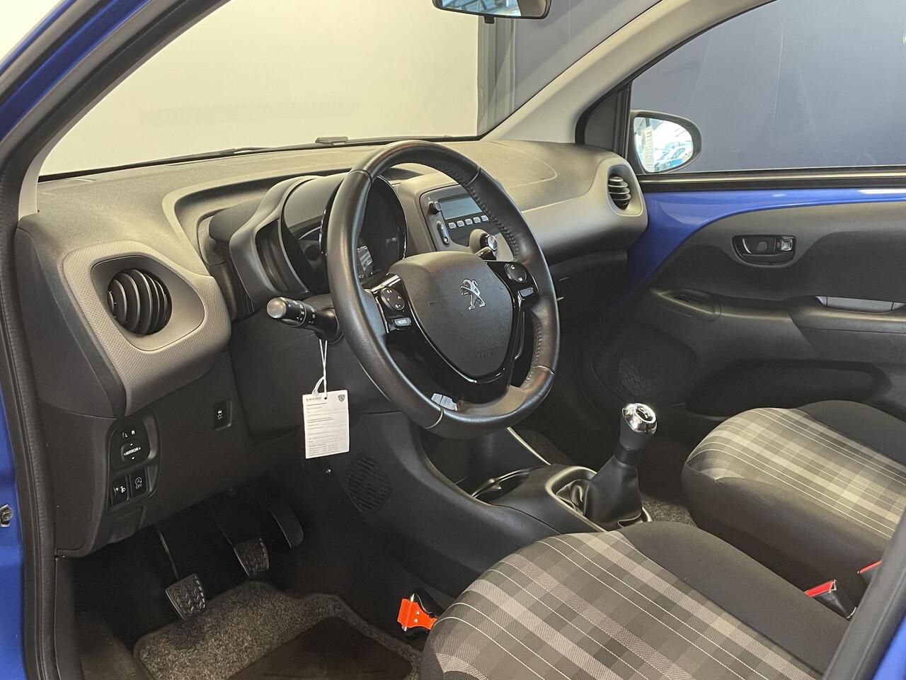 Peugeot 108 5-deurs Active 1.0 e-VTi 72pk | AIRCO | BLUETOOTH | LAGE KM-STAND! | ELEKTRISCH PAKKET | ISOFIX | LEDER STUUR |