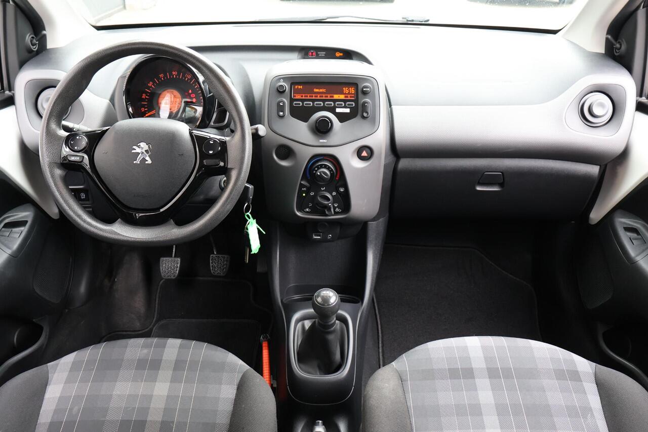 Peugeot 108 1.0 Active NL-Auto | Volledig Onderh. | BTW | Airco | Bluetooth | Premium Pack | Elek Ramen | Stuurbekrachtiging | Start/Stop