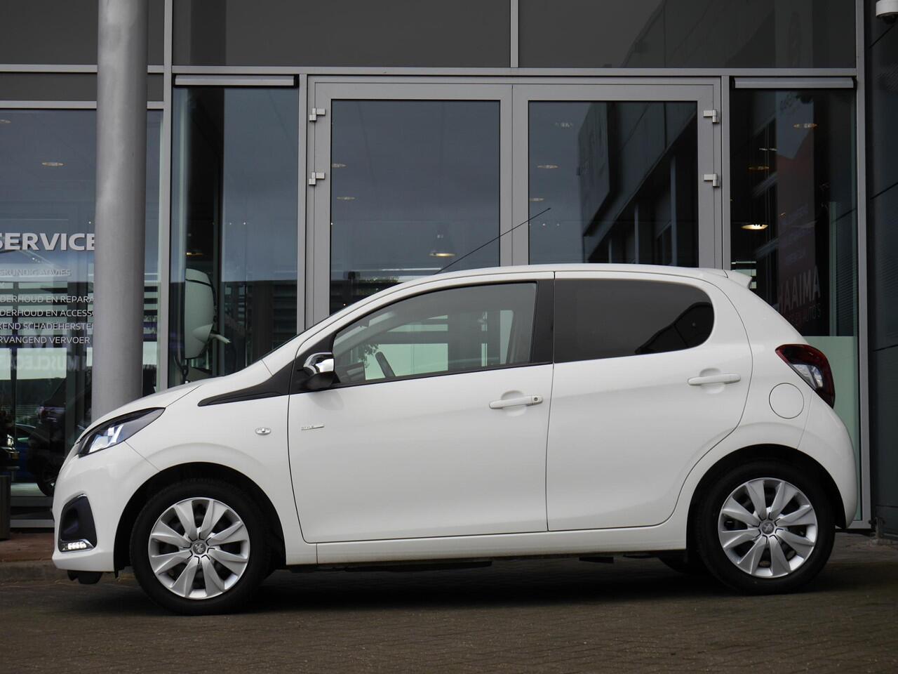 Peugeot 108 1.0 e-VTi Style | Airco | 5 deurs | Extra getint glas | Mistlampen | Elektrische ramen voor | Chrome spiegelkappen | Snelheidsbegrenzer