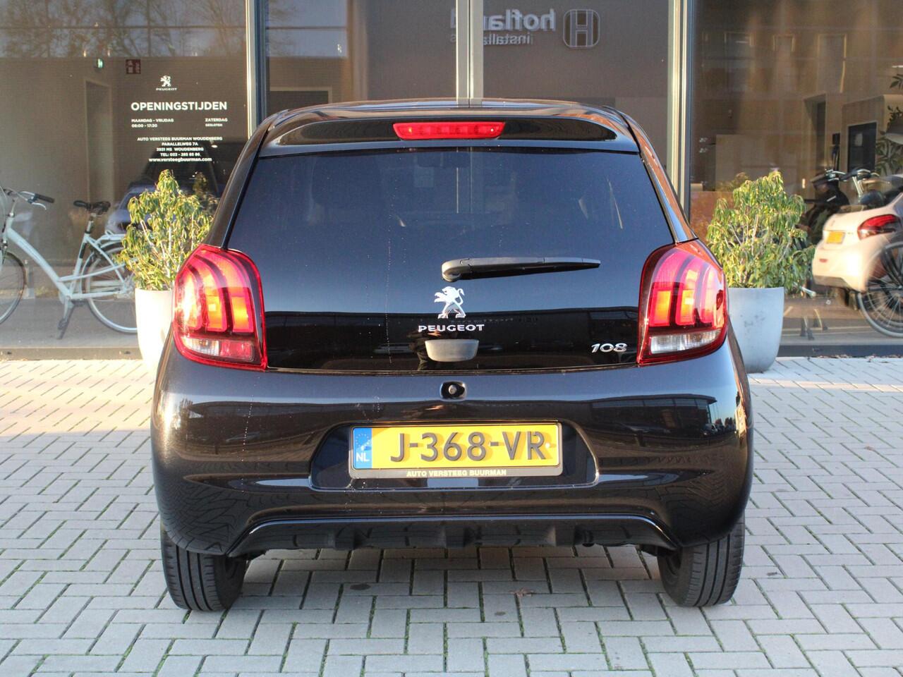 Peugeot 108 Active 1.0 e-VTi 72PK 5 DRS Airco, Elektrische ramen voor en Bluetooth