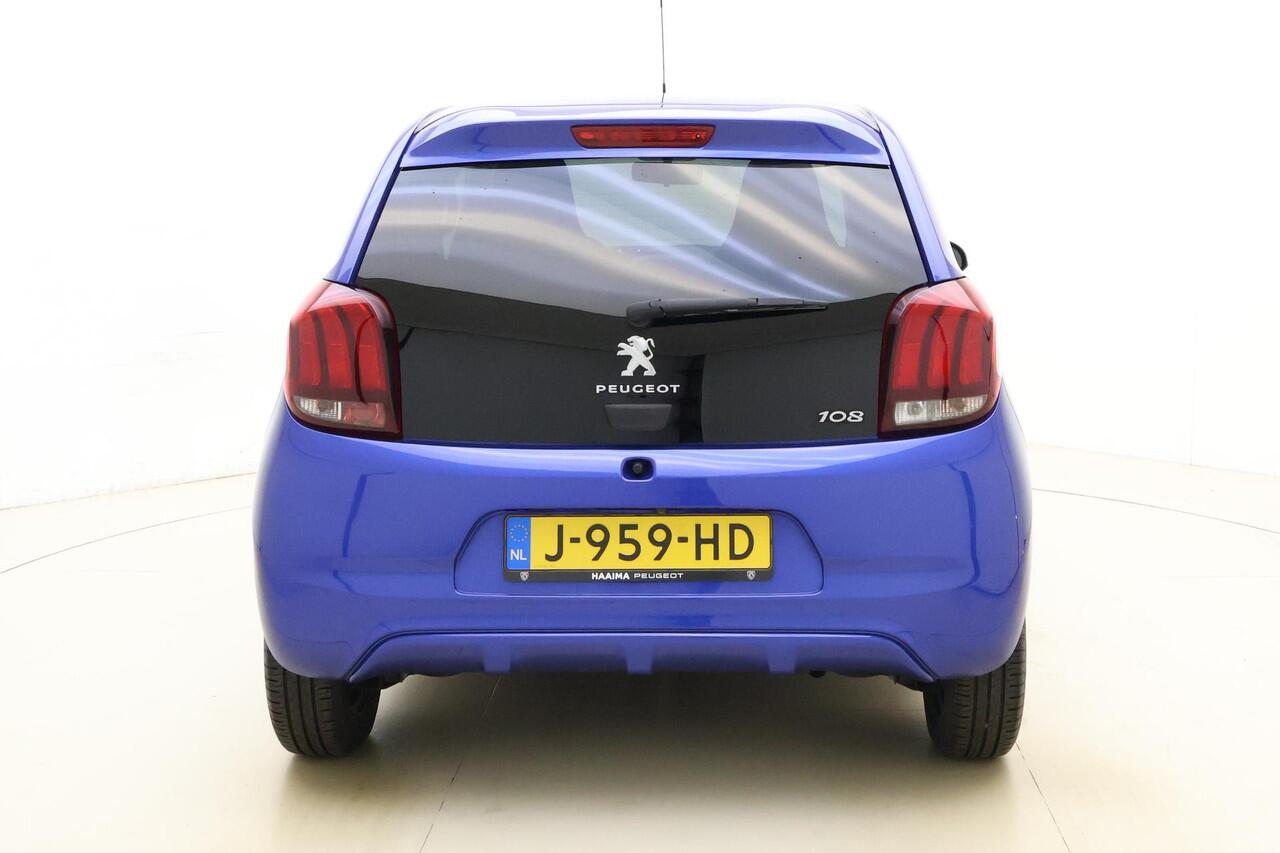 Peugeot 108 1.0 e-VTi Active | Achteruitrijcamera | Apple carplay/Android auto | Extra getint glas | Mistlampen | 5 deurs | Airco | Elektrische ramen voor